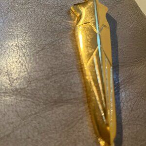 Vintage Gold Color Wainberg MEZUZAH CASE